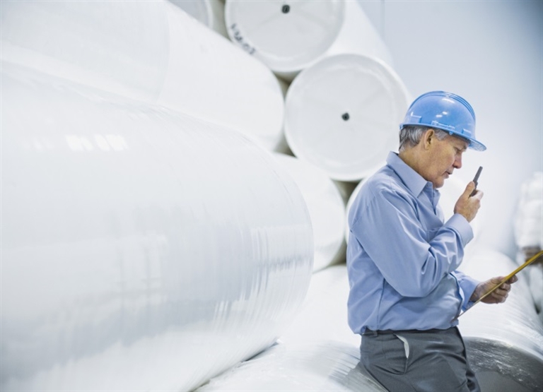 Paper & pulp production humidification