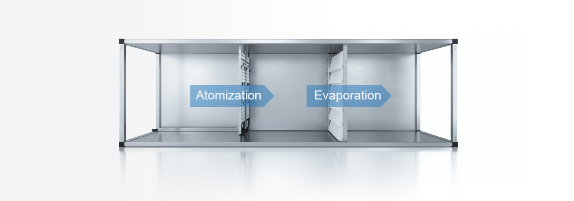 Header Hybrid Humidifier