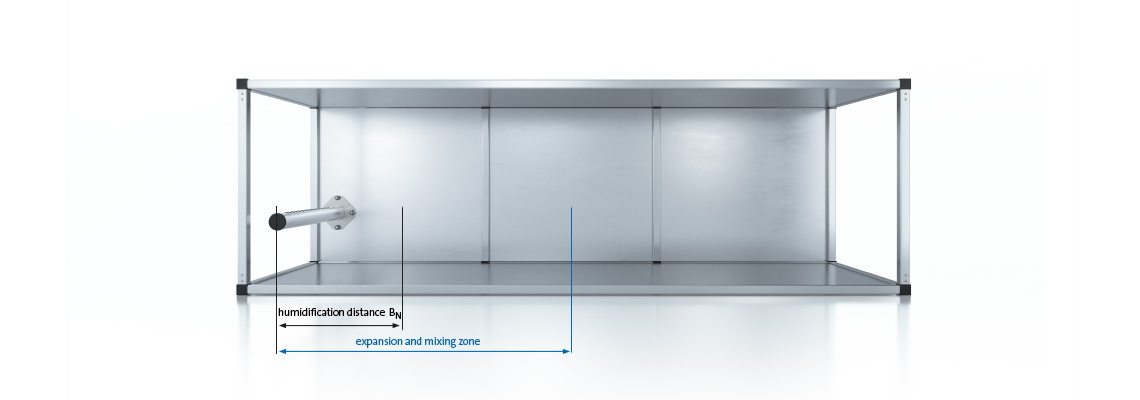 humidification distance