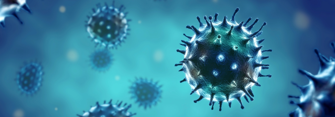 Humidity combats airborne virus transmission