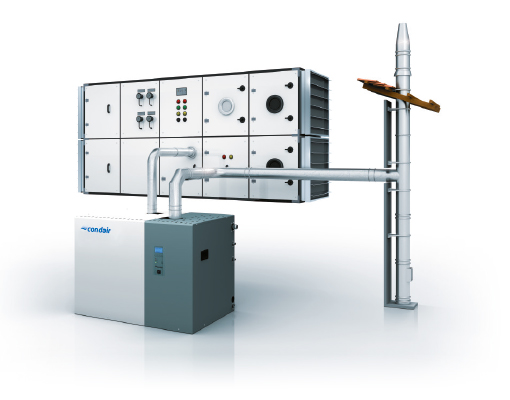 Evaporative cooling with humidifiers